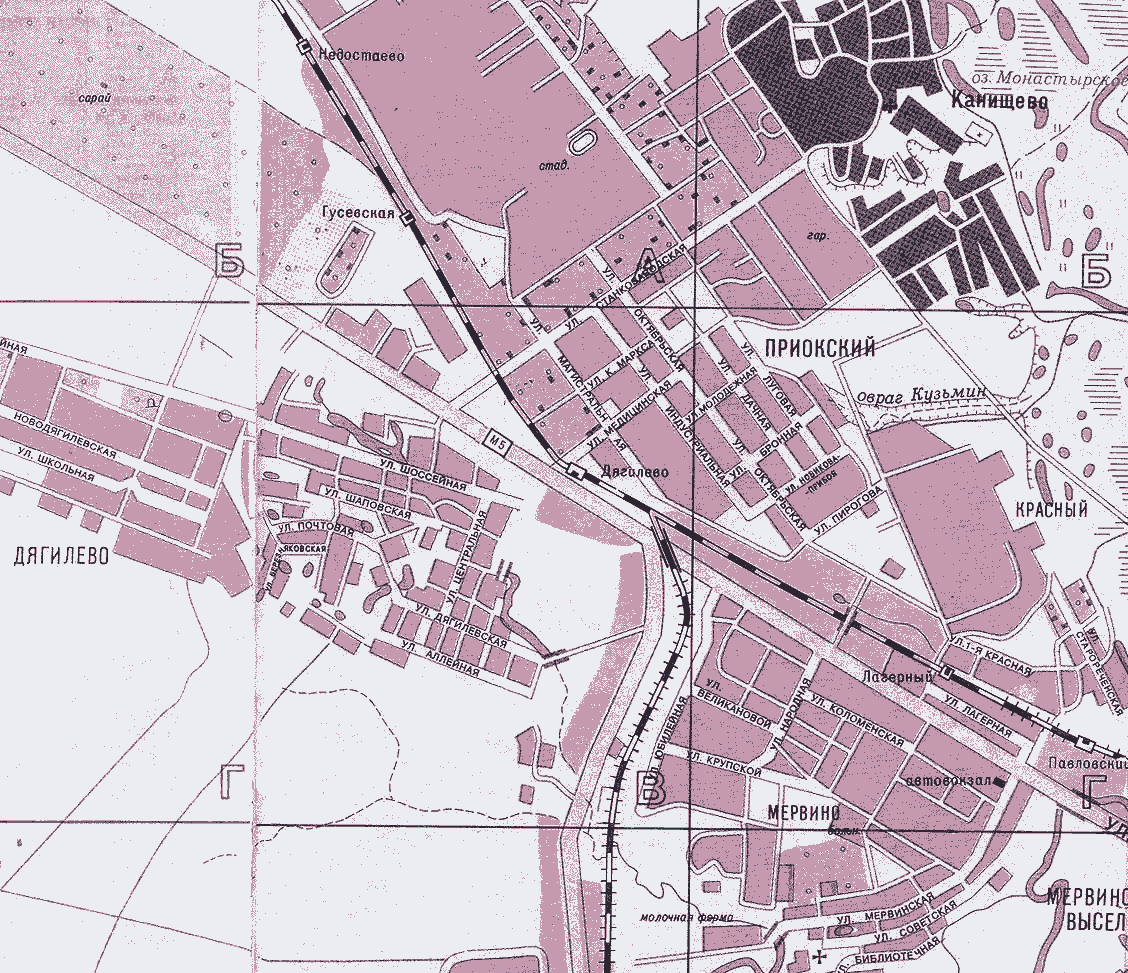 карта рязани, рязанская карта, рязанская область, рязанский район ...